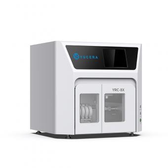 YUCERA YRC-8X Dry 5 axis Dental Milling Machine with 8 silos