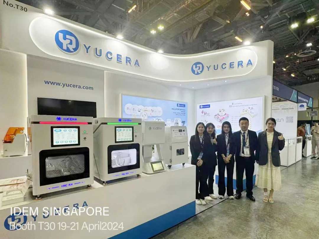 Yucera appeared at the 2024 Singapore International Dental Exhibition and Conference (IDEM)